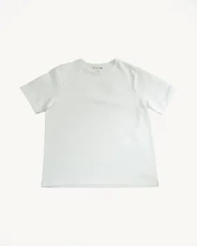 2S14.01 - 13.4oz Loopwheeled Heavy T-Shirt Relaxed Fit - White