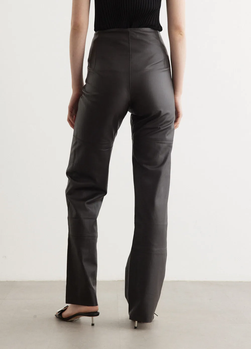 Ally Leather Trousers