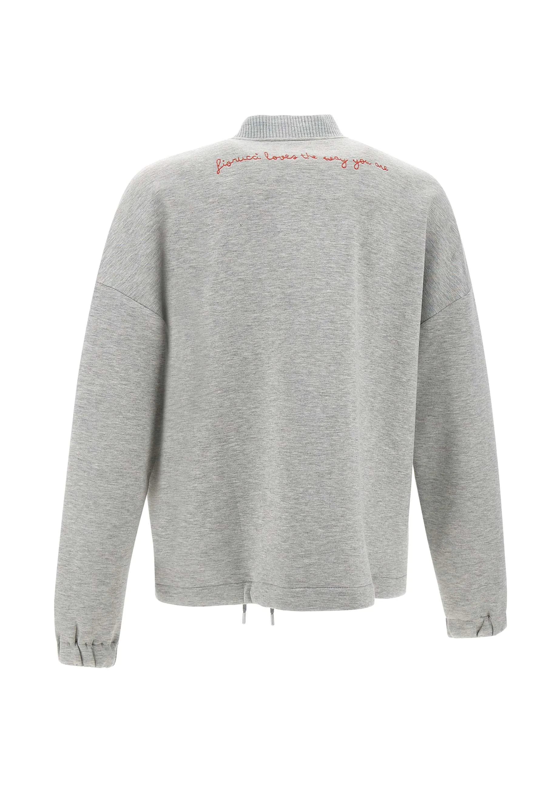 Angel Patch Grey Sweatshirt for Men