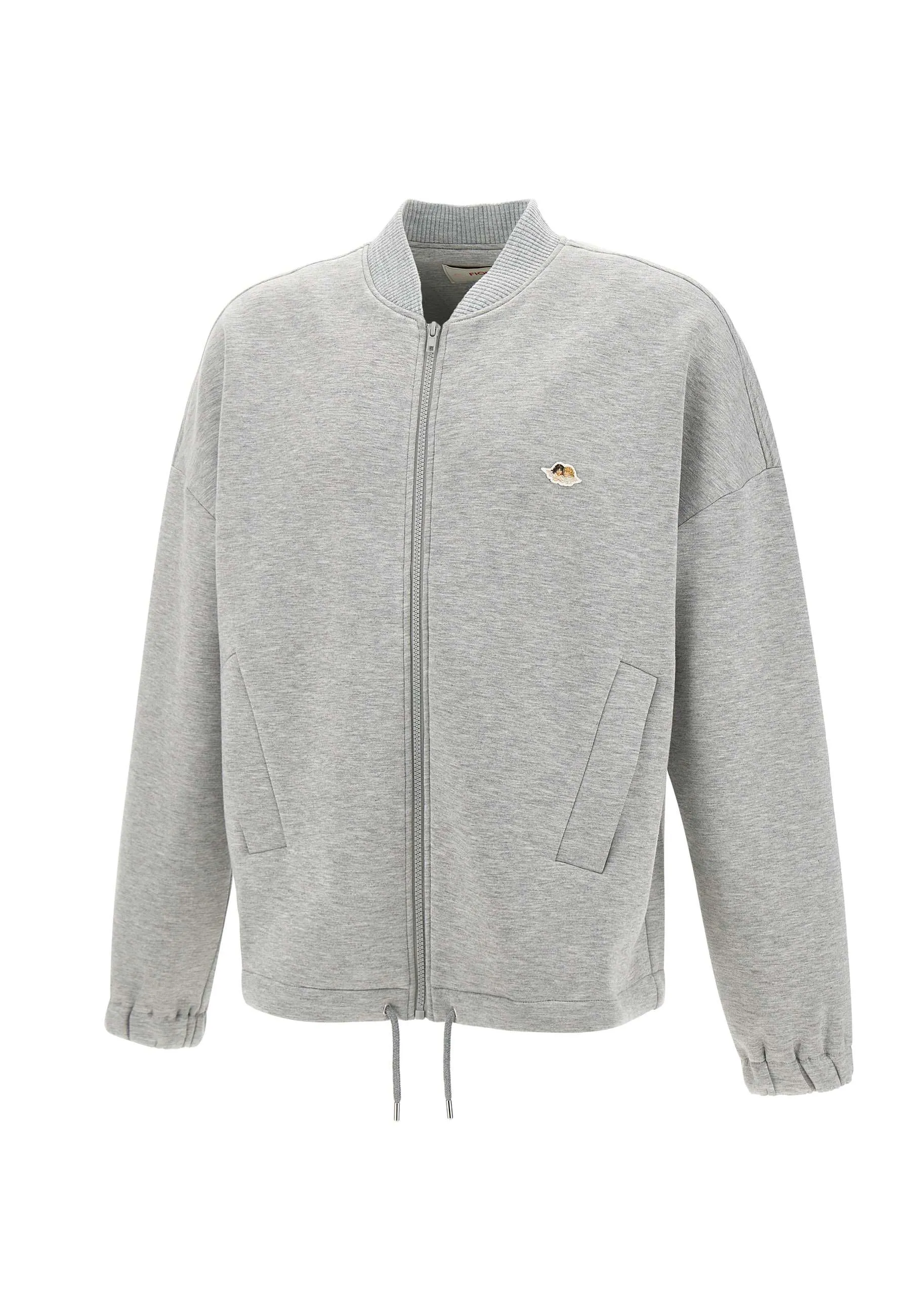 Angel Patch Grey Sweatshirt for Men