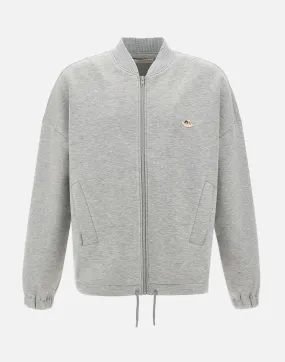 Angel Patch Grey Sweatshirt for Men