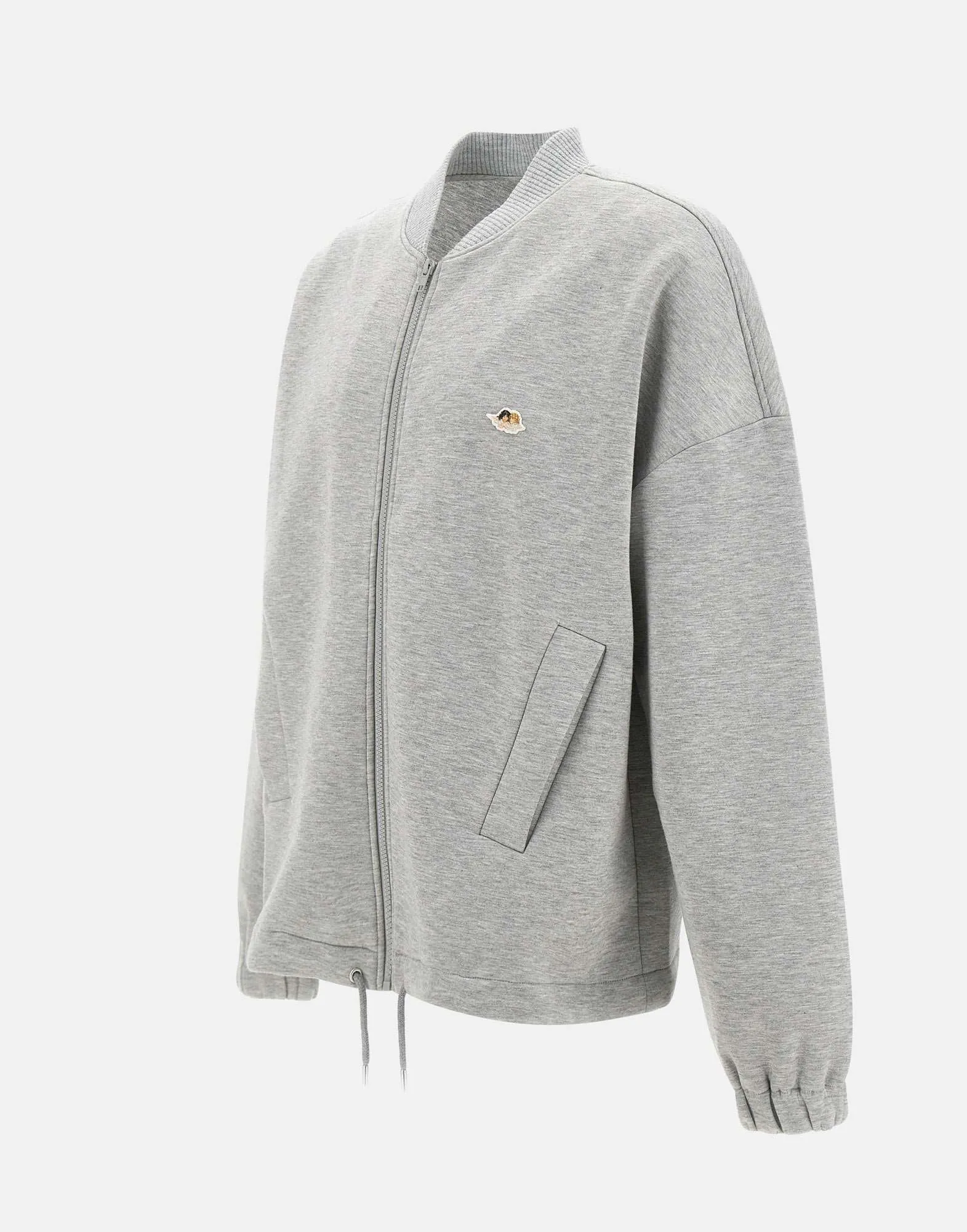 Angel Patch Grey Sweatshirt for Men