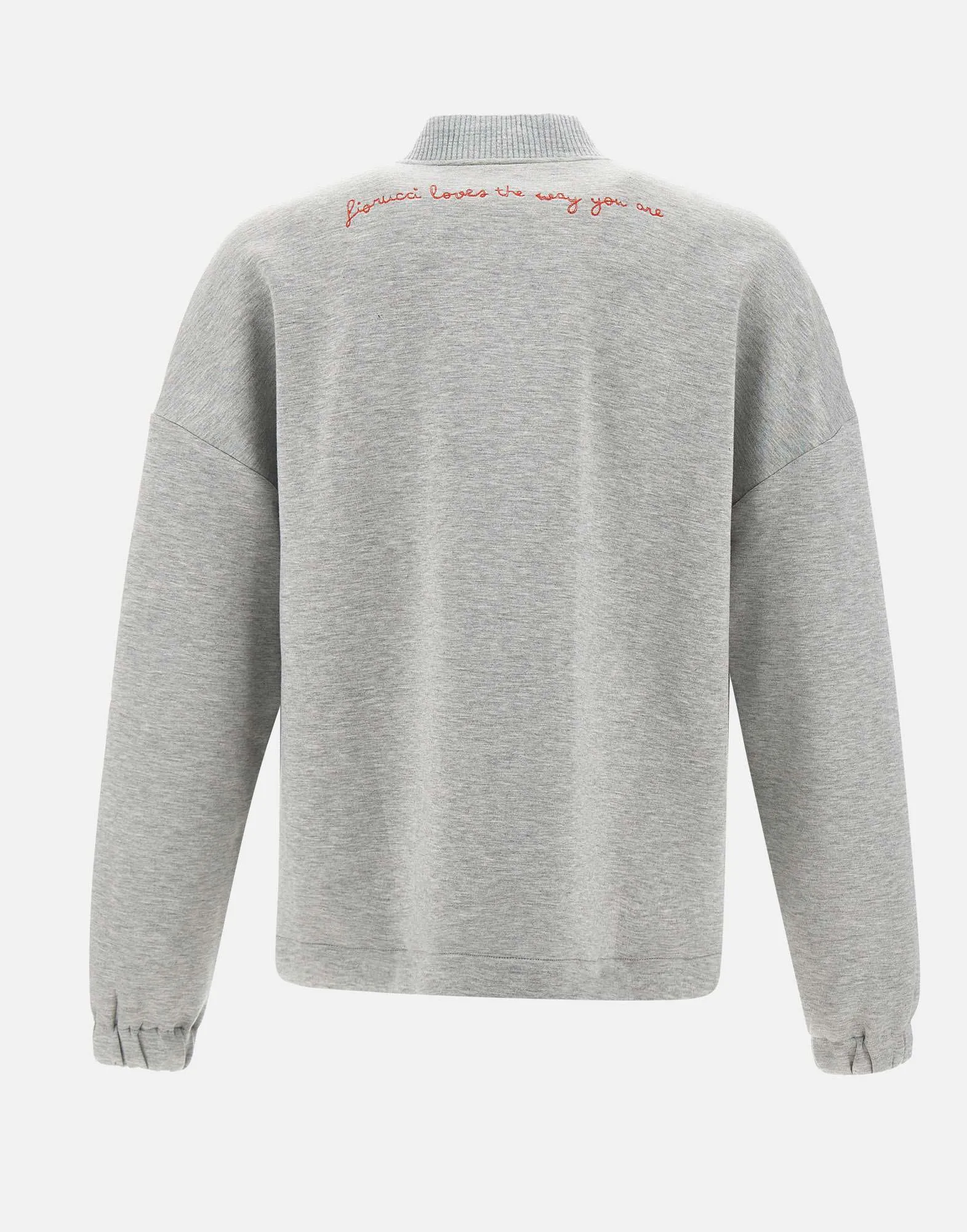 Angel Patch Grey Sweatshirt for Men