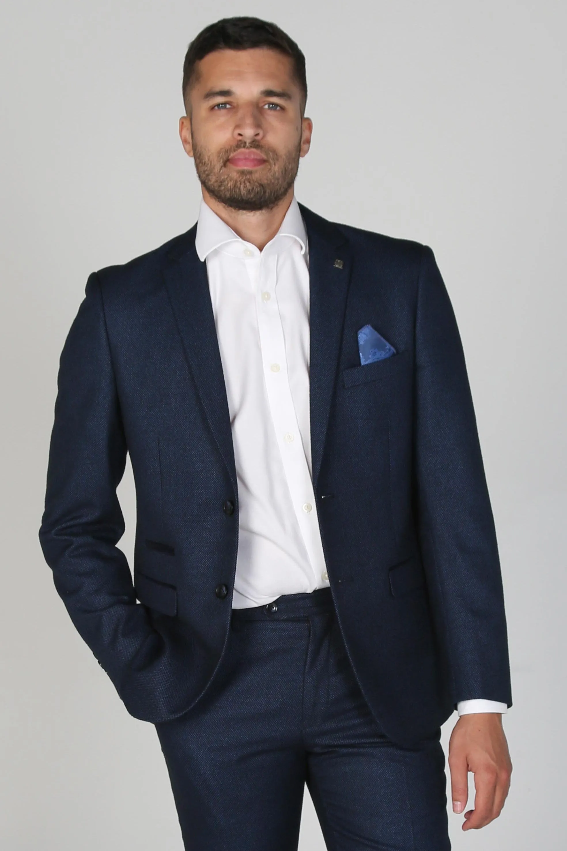 Arthur - Men's Navy Blazer