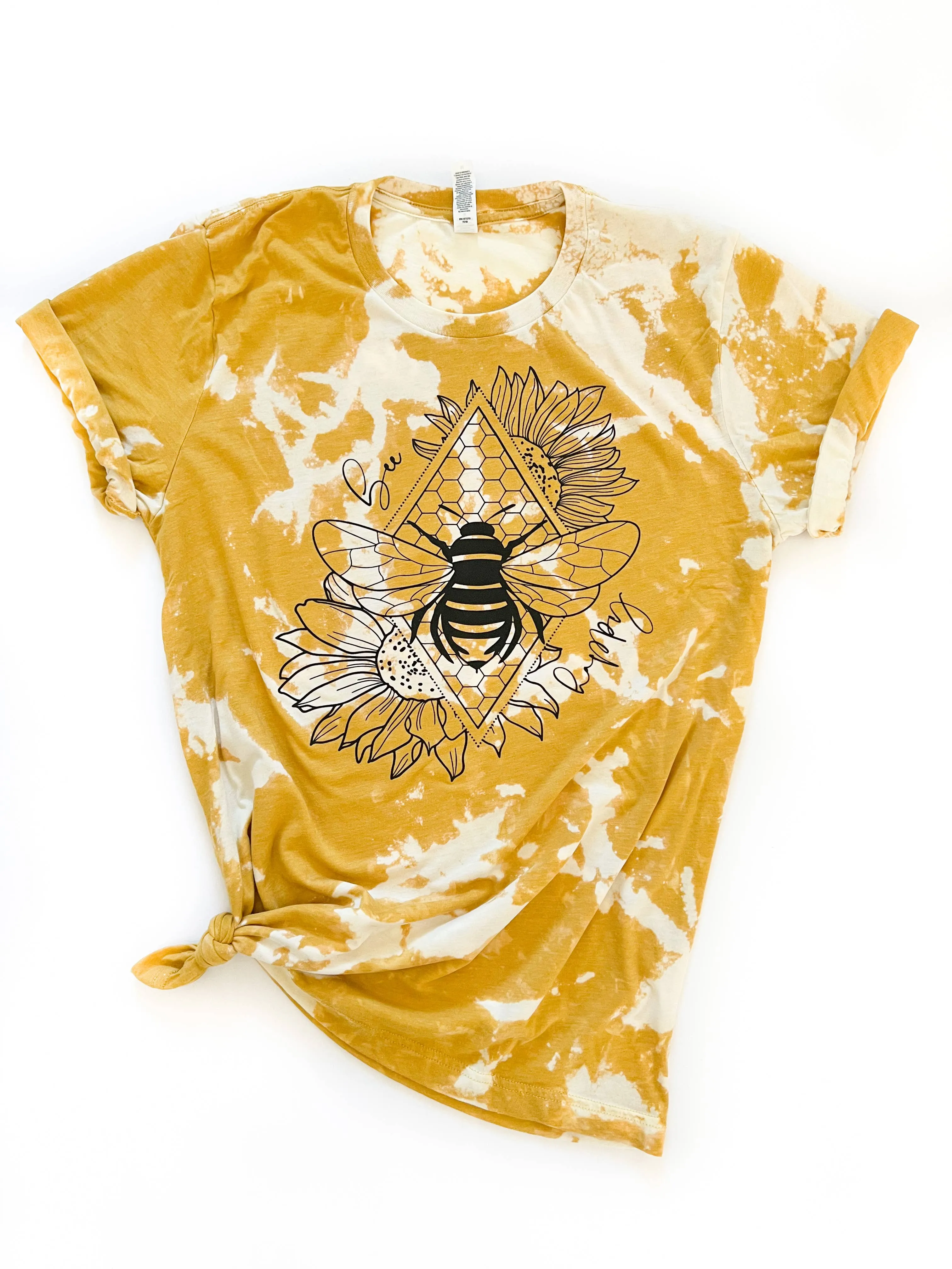 Bee Happy Tie Dye Tee