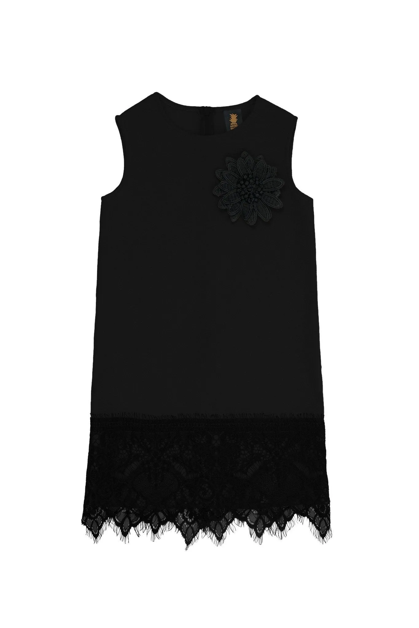 Black Stretchy Sleeveless Fancy Mother Daughter Dresses