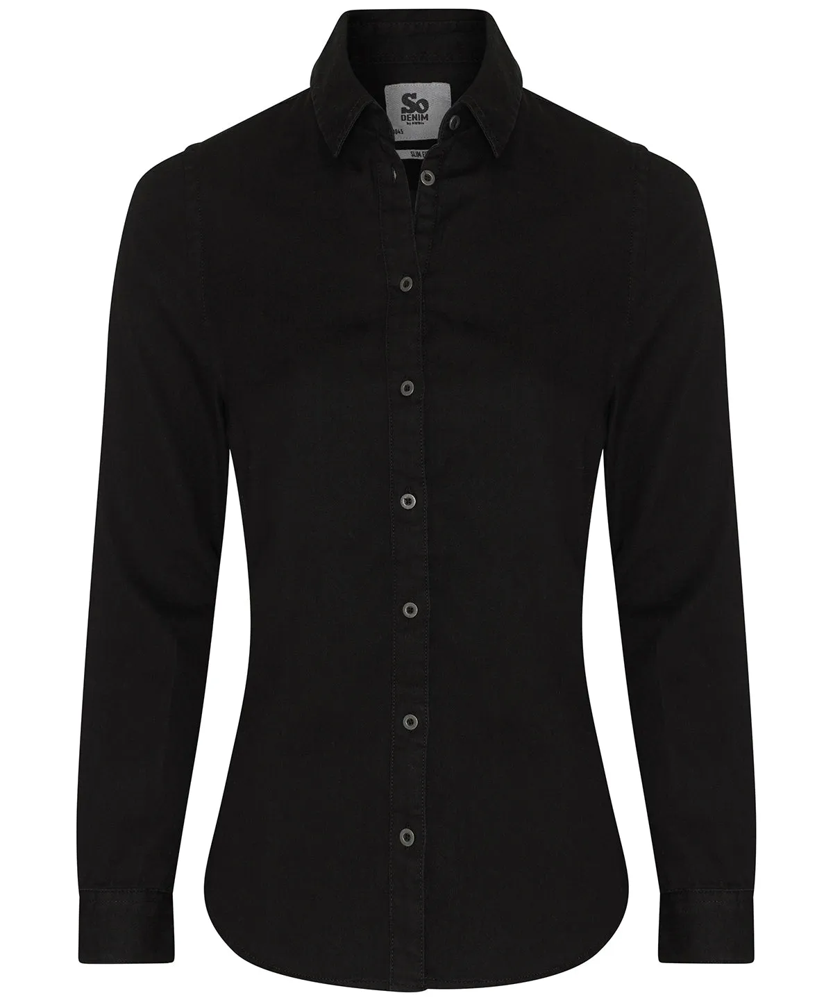 Black - Women's Lucy denim shirt