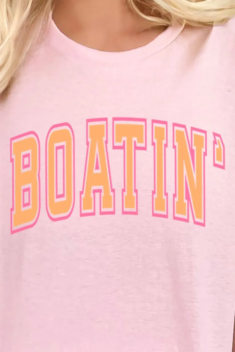 Boatin' Short Sleeve Relaxed Fit T-Shirt