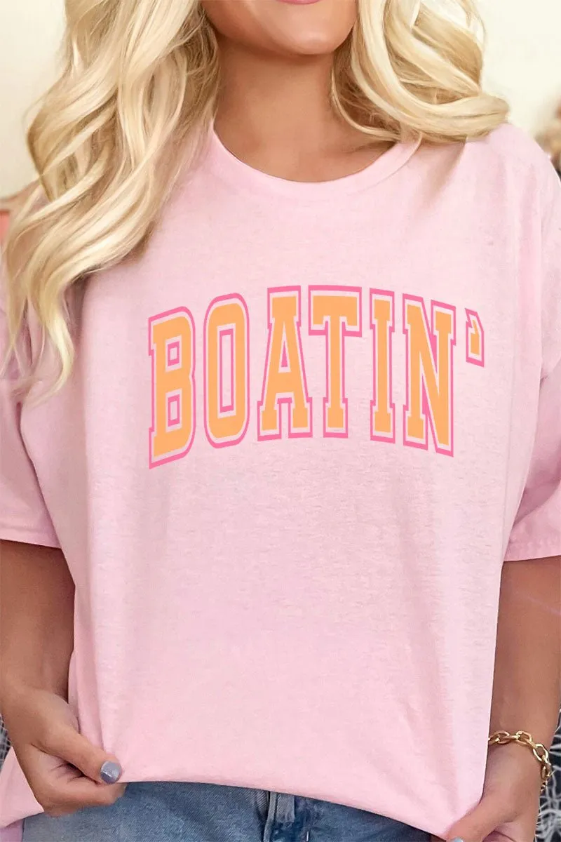 Boatin' Short Sleeve Relaxed Fit T-Shirt