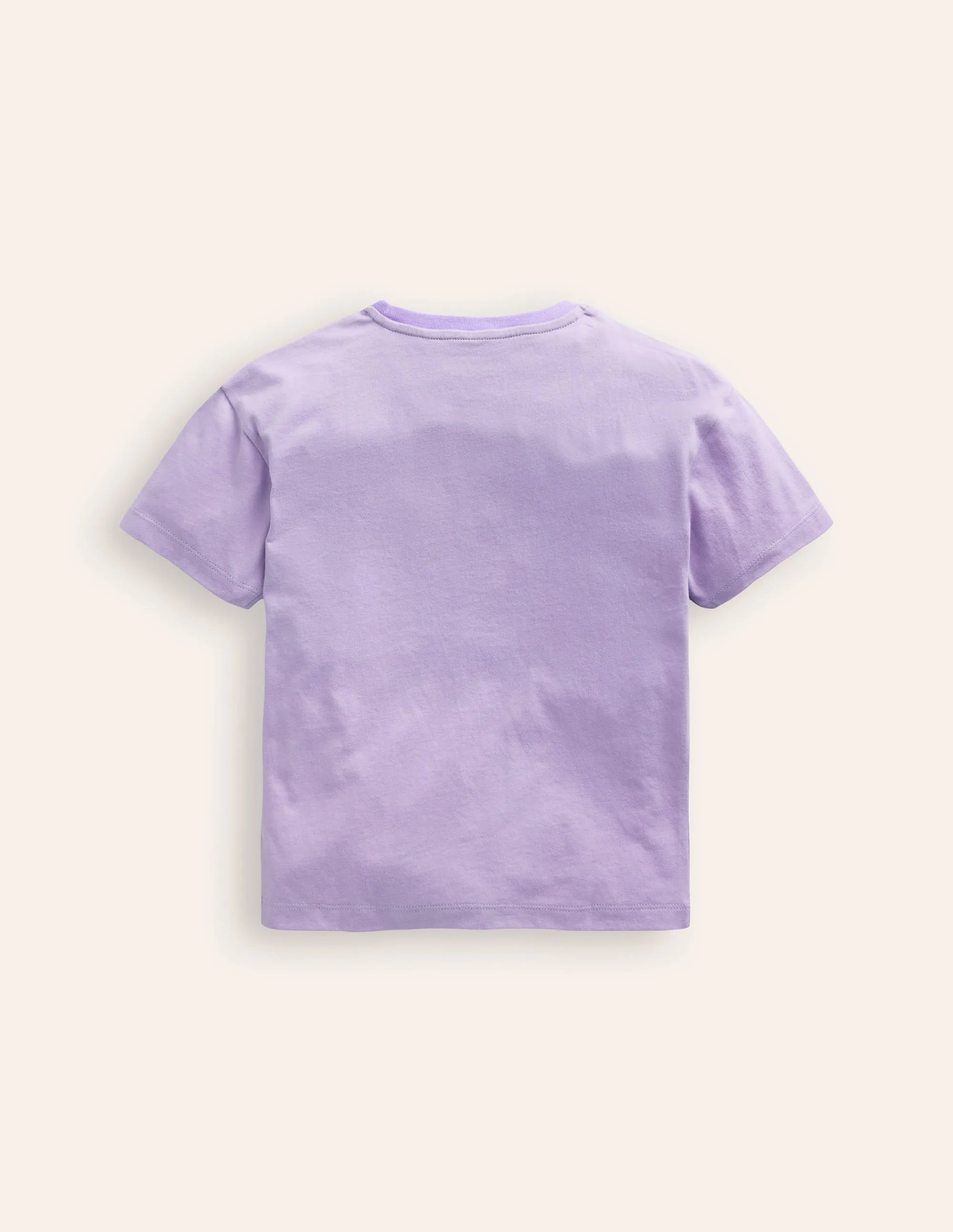 Boucle Relaxed T-shirt-Misty Lavender Popcorn