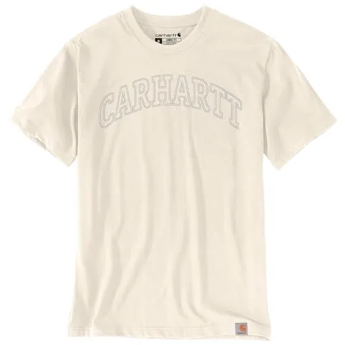 Carhartt 106156 Men's Relaxed Fit Heavyweight Short-Sleeve Logo Graphic T-Shirt