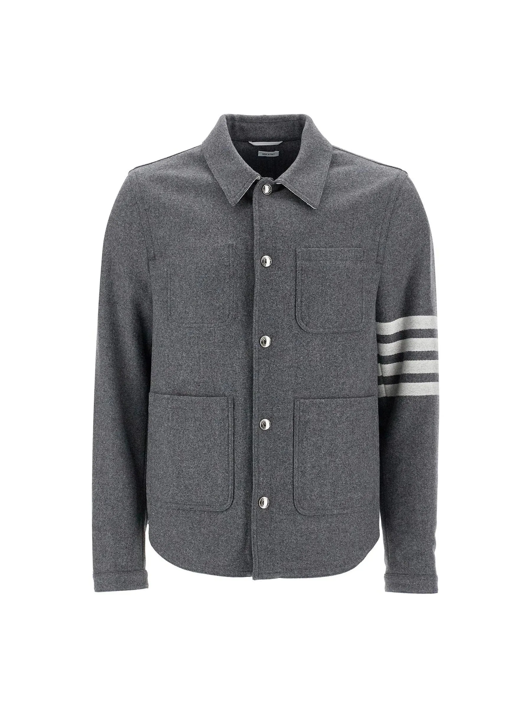 Cashmere Wool Blend Overshirt