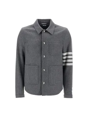 Cashmere Wool Blend Overshirt