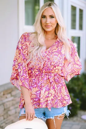 Charming Women's Floral Blouse - Perfect for Any Occasion