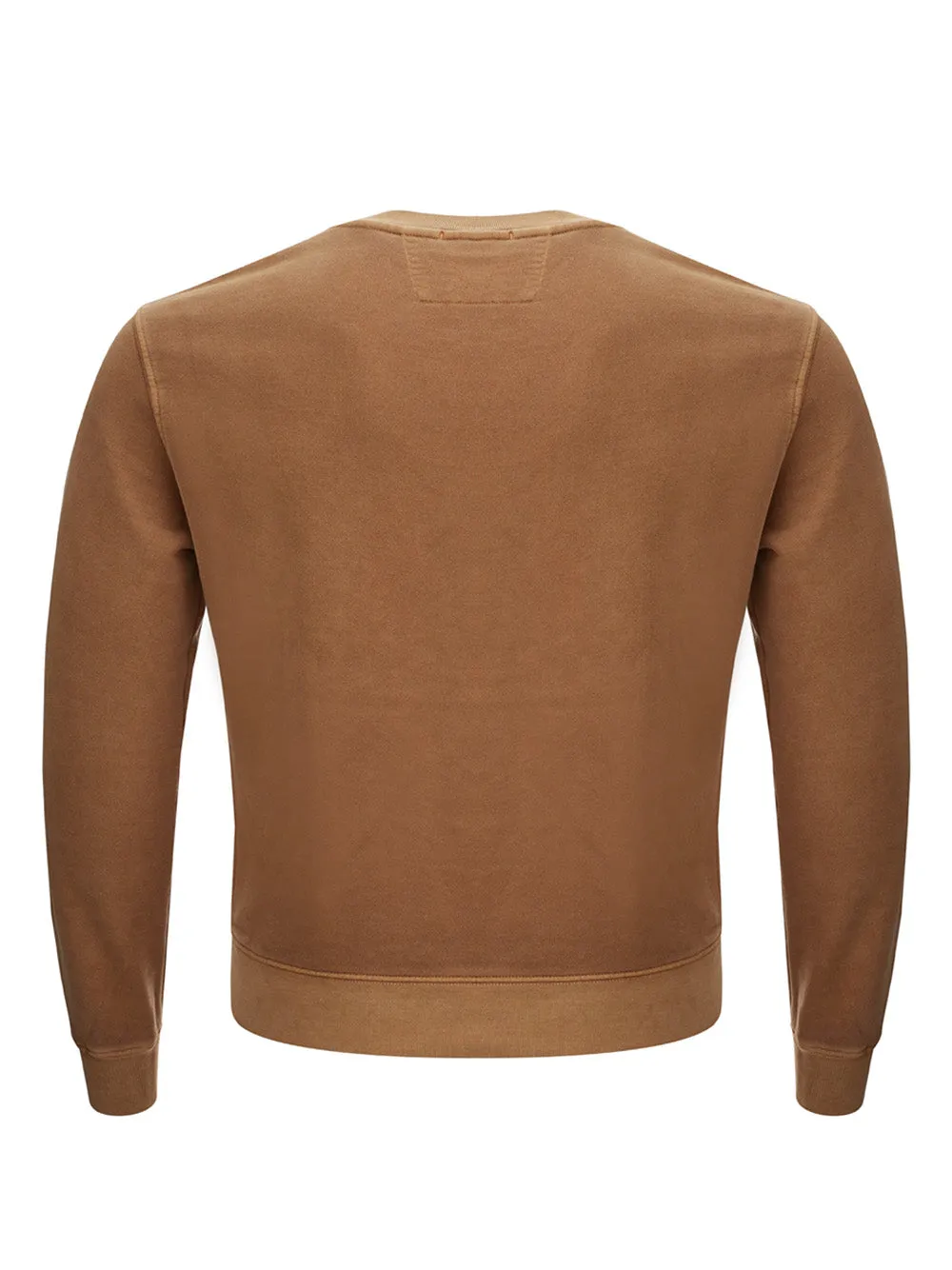 C.P. Company Chic Camel Brown Cotton Sweatshirt