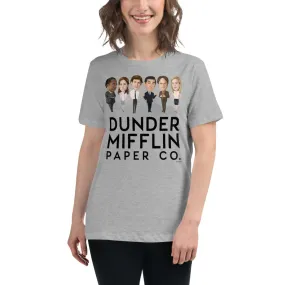 Dunder Mifflin Icons Women's Relaxed T-Shirt