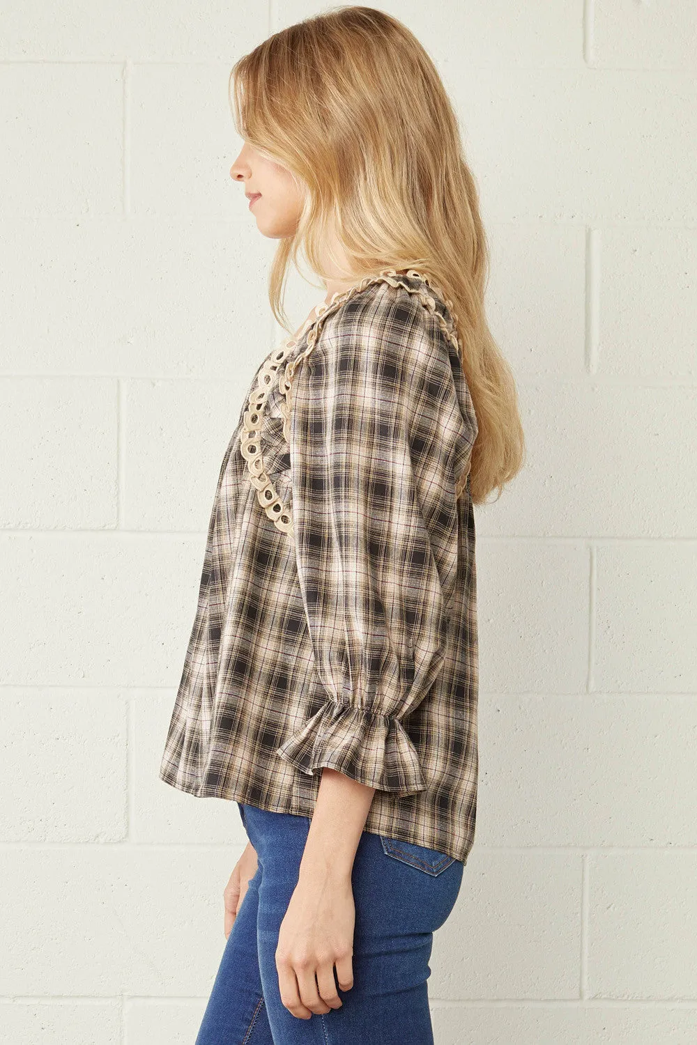 Elsie Square Neck Blouse