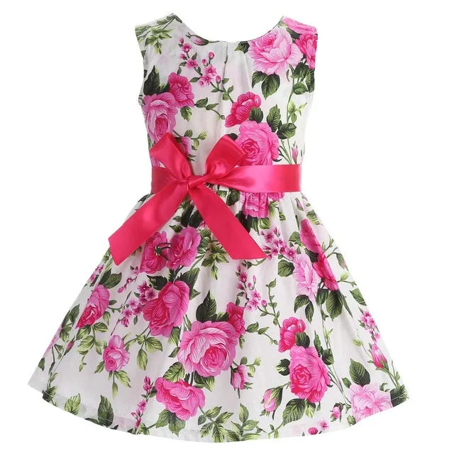 Floral Children Baby Girls Dresses