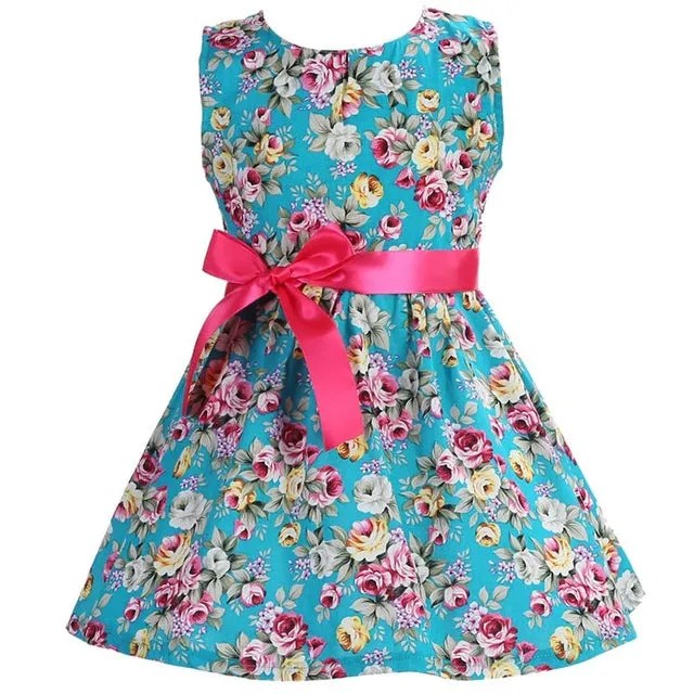 Floral Children Baby Girls Dresses