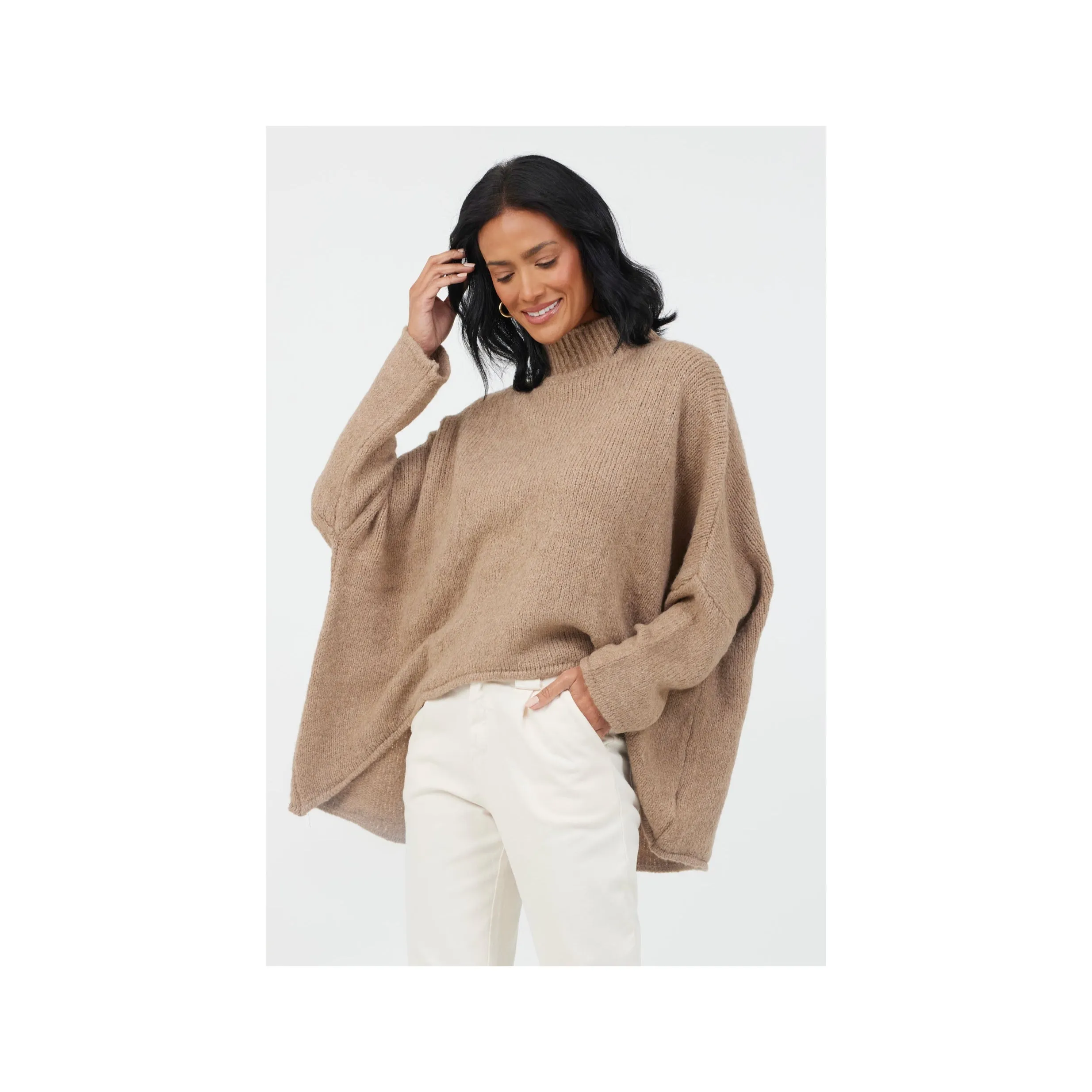 Forli Turtle Neck Knit Sweater