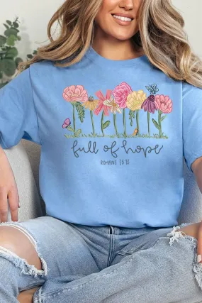 Full Of Hope Short Sleeve Relaxed Fit T-Shirt