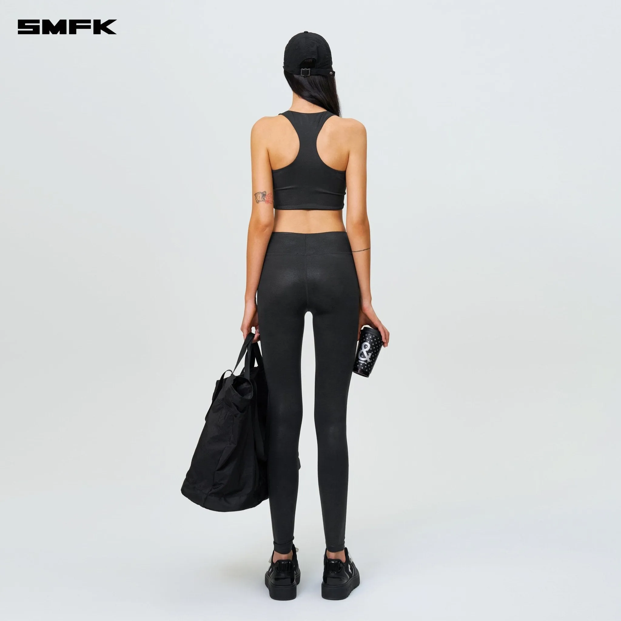 FUTURE Wave Body Shaping Long Pants Black