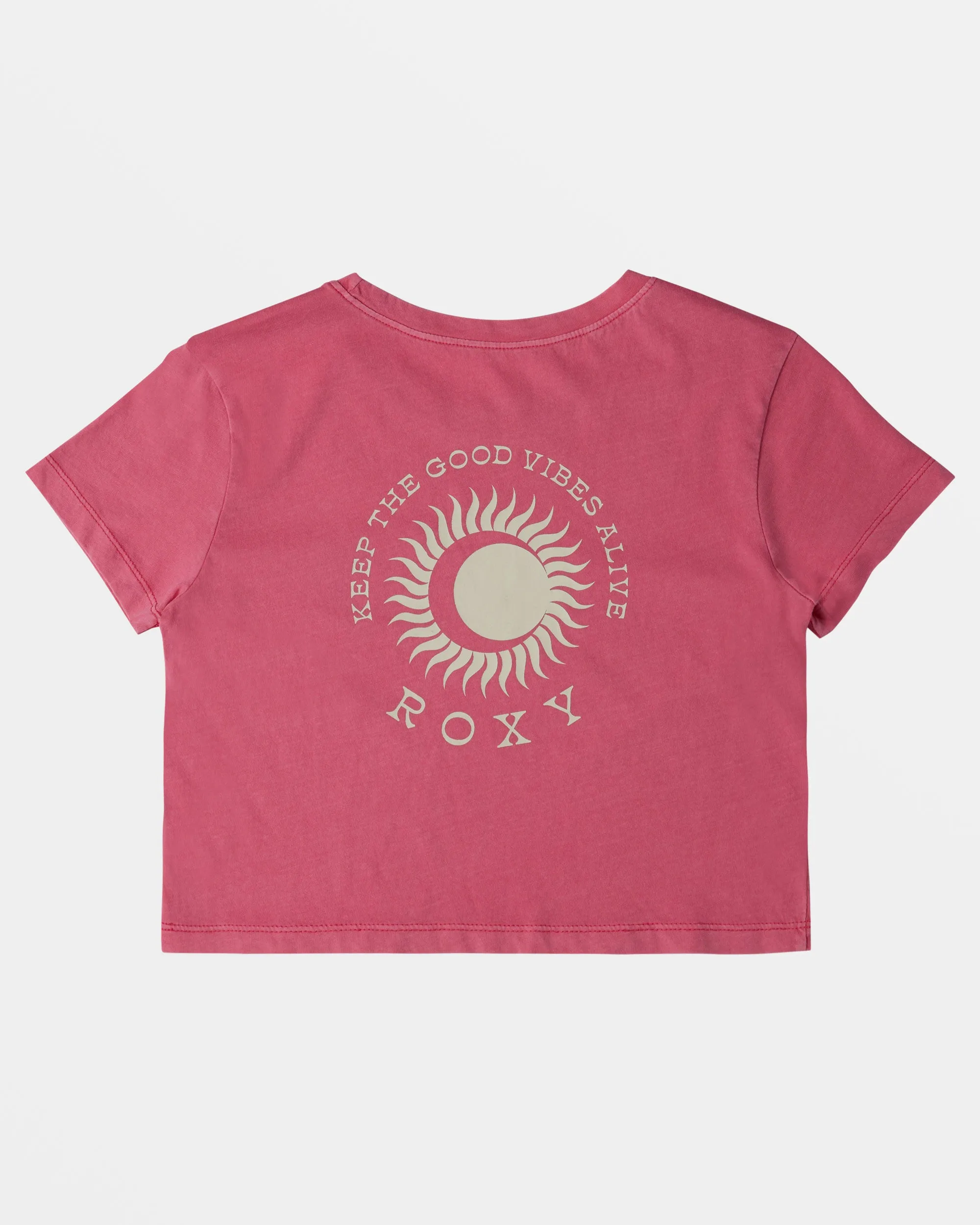 Girls 4-16 Solstice Cropped T-Shirt - Azalea Pink