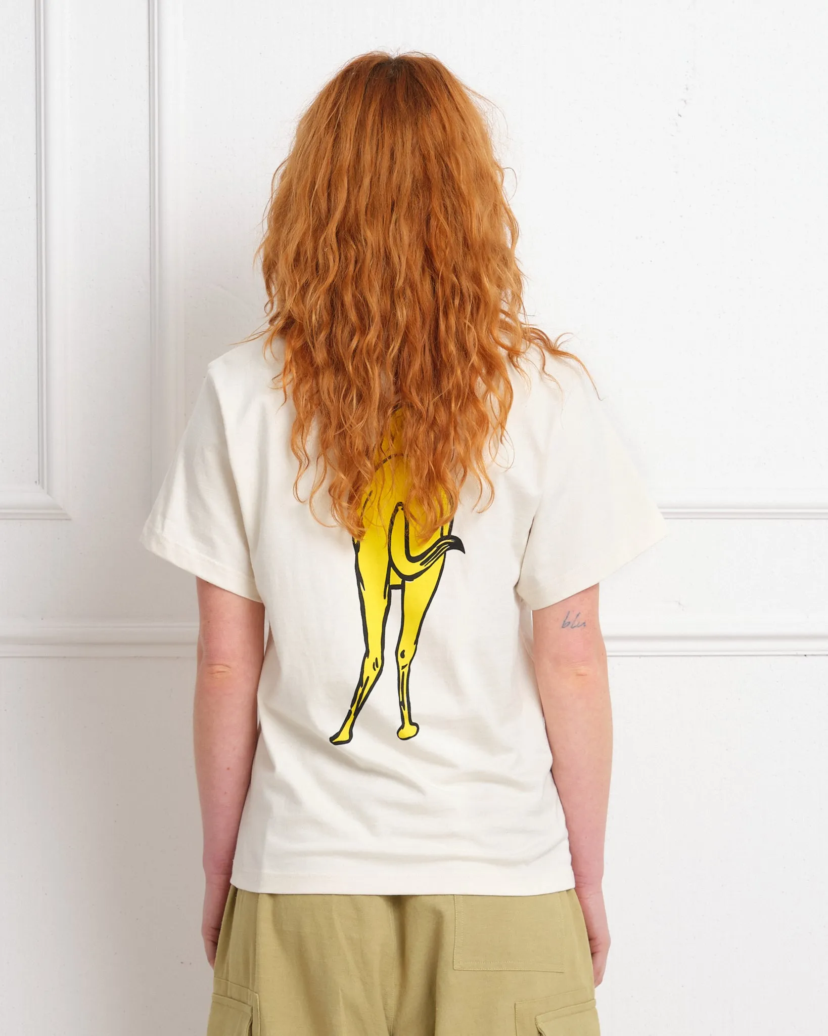 Grateful Tee SS - Ecru Camel