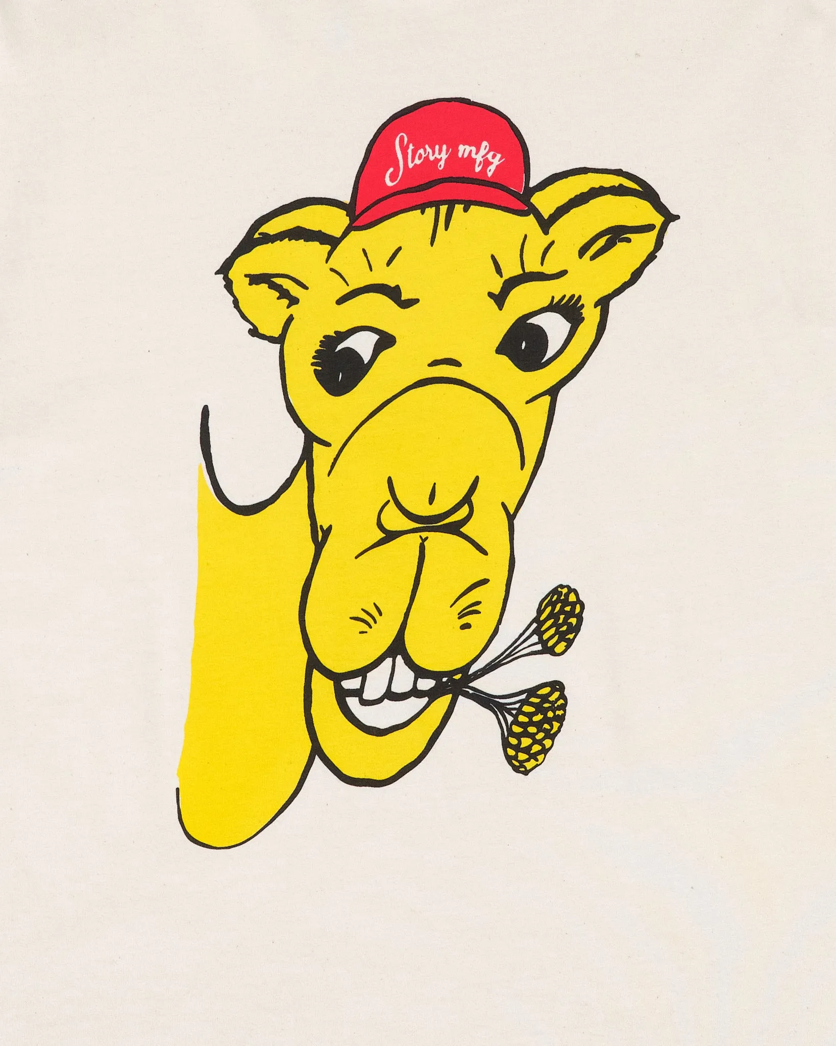 Grateful Tee SS - Ecru Camel