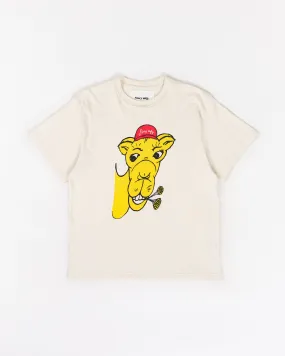 Grateful Tee SS - Ecru Camel