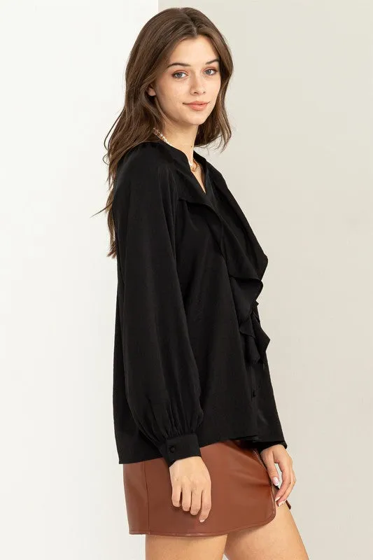 High Demand Ruffled Chic Blouse