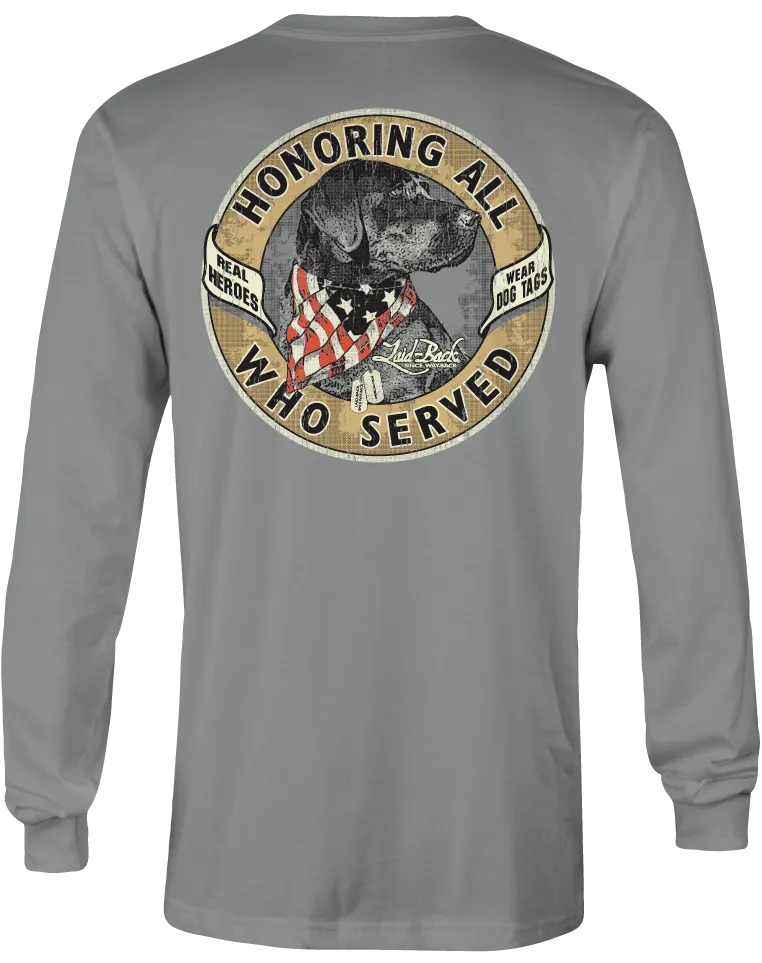 Industry Dog Tags Long Sleeve T-Shirt