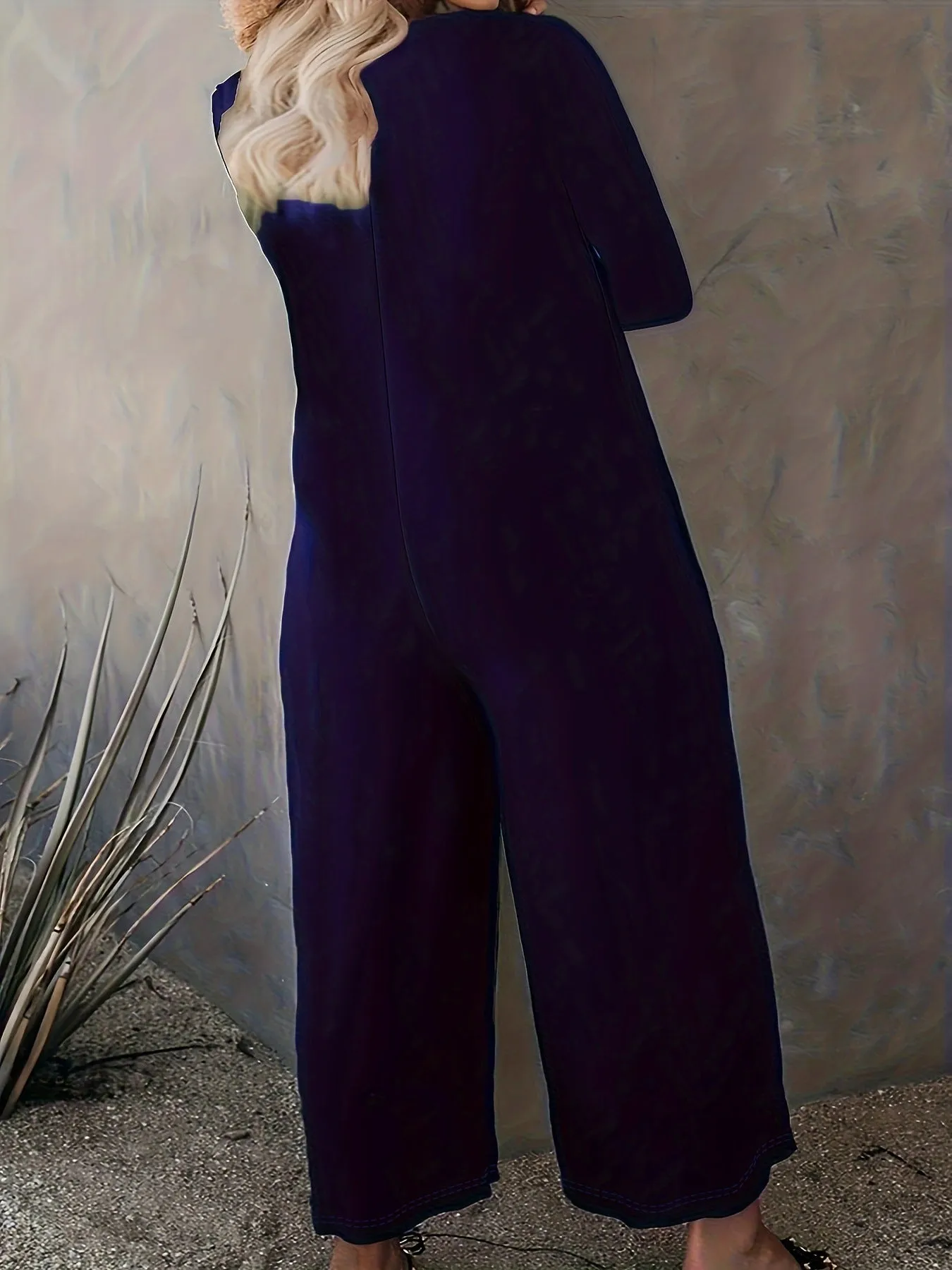 Ivyshape | Casual Long-Sleeved Jumpsuit for Women