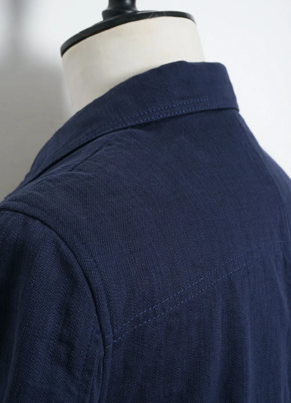 JOSEF | Refined Workwear Jacket | Navy Slub