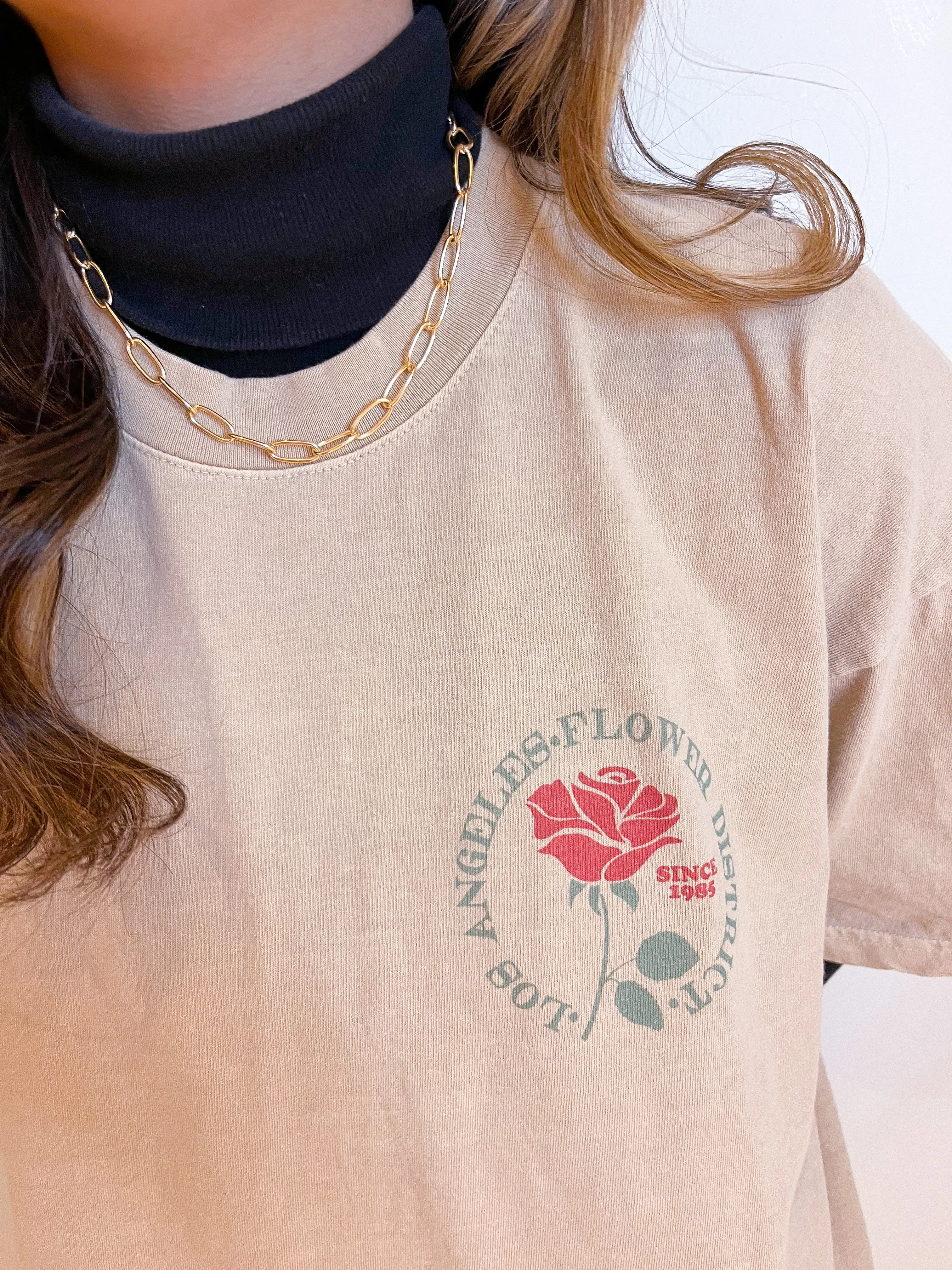 LA Rose Graphic Tee