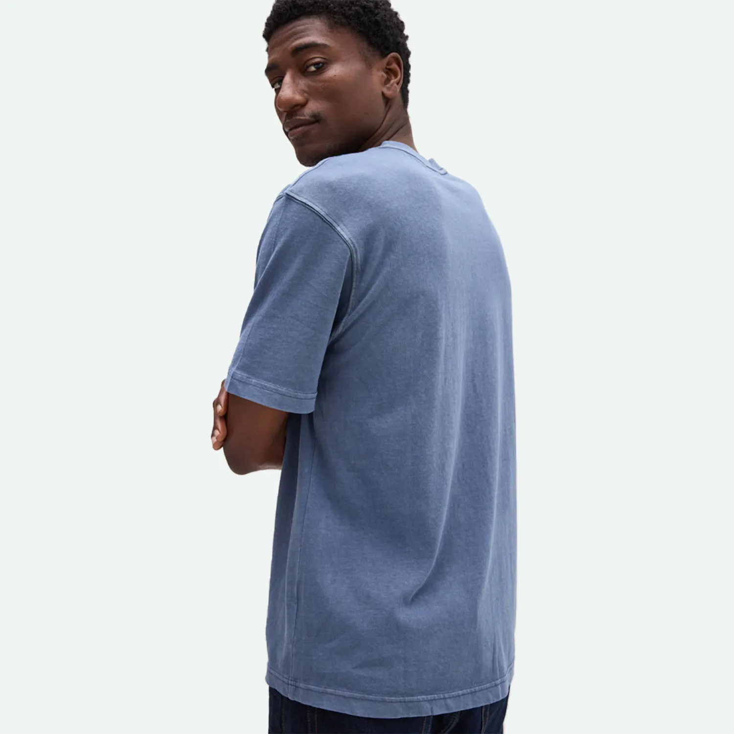 Men's Relaxed S/S Tee - Vintage Indigo