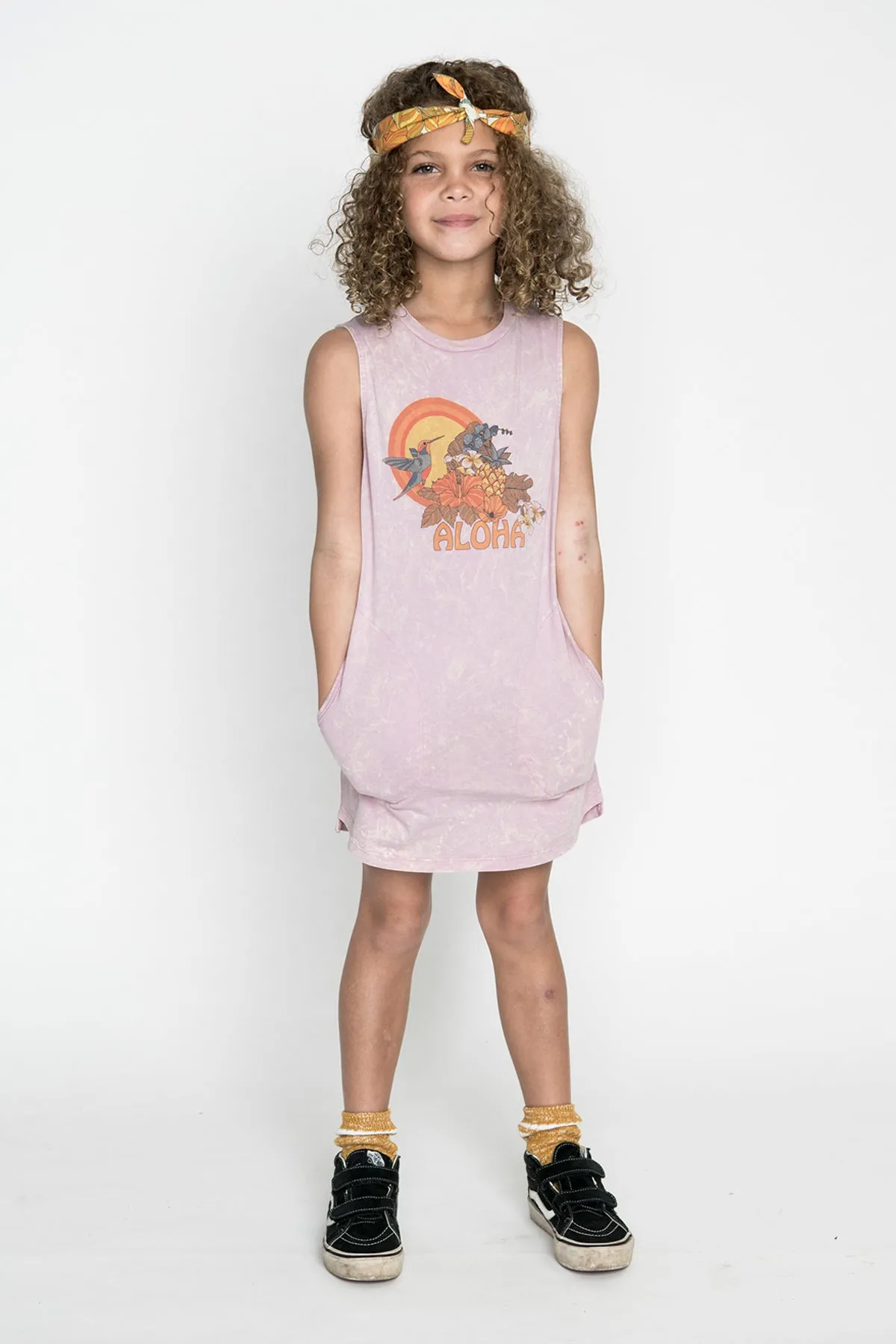 Munster Kids Golden Hour Girls Dress (Size 3 left)