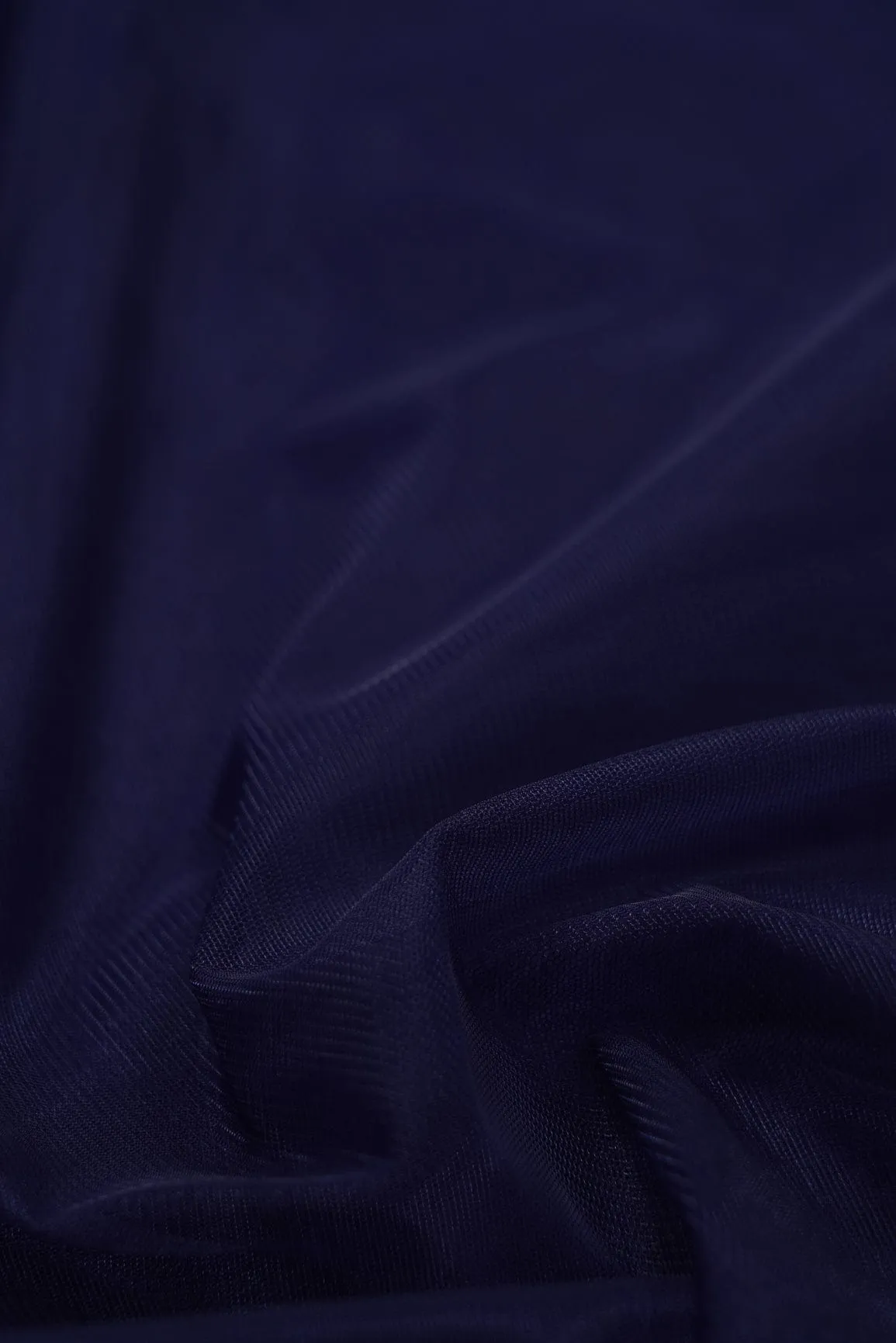 Navy Blue Dyed Soft Net