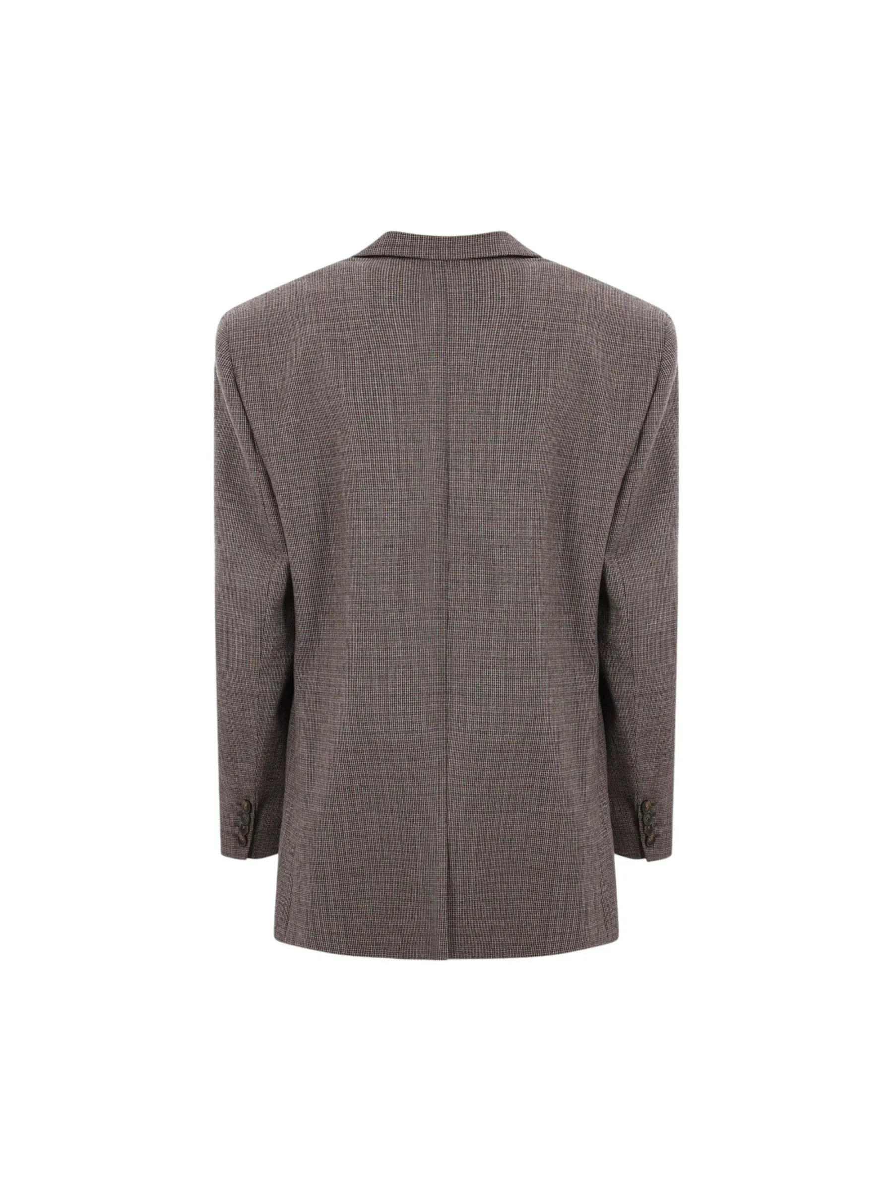 Oversize Single-Breasted Wool Blazer