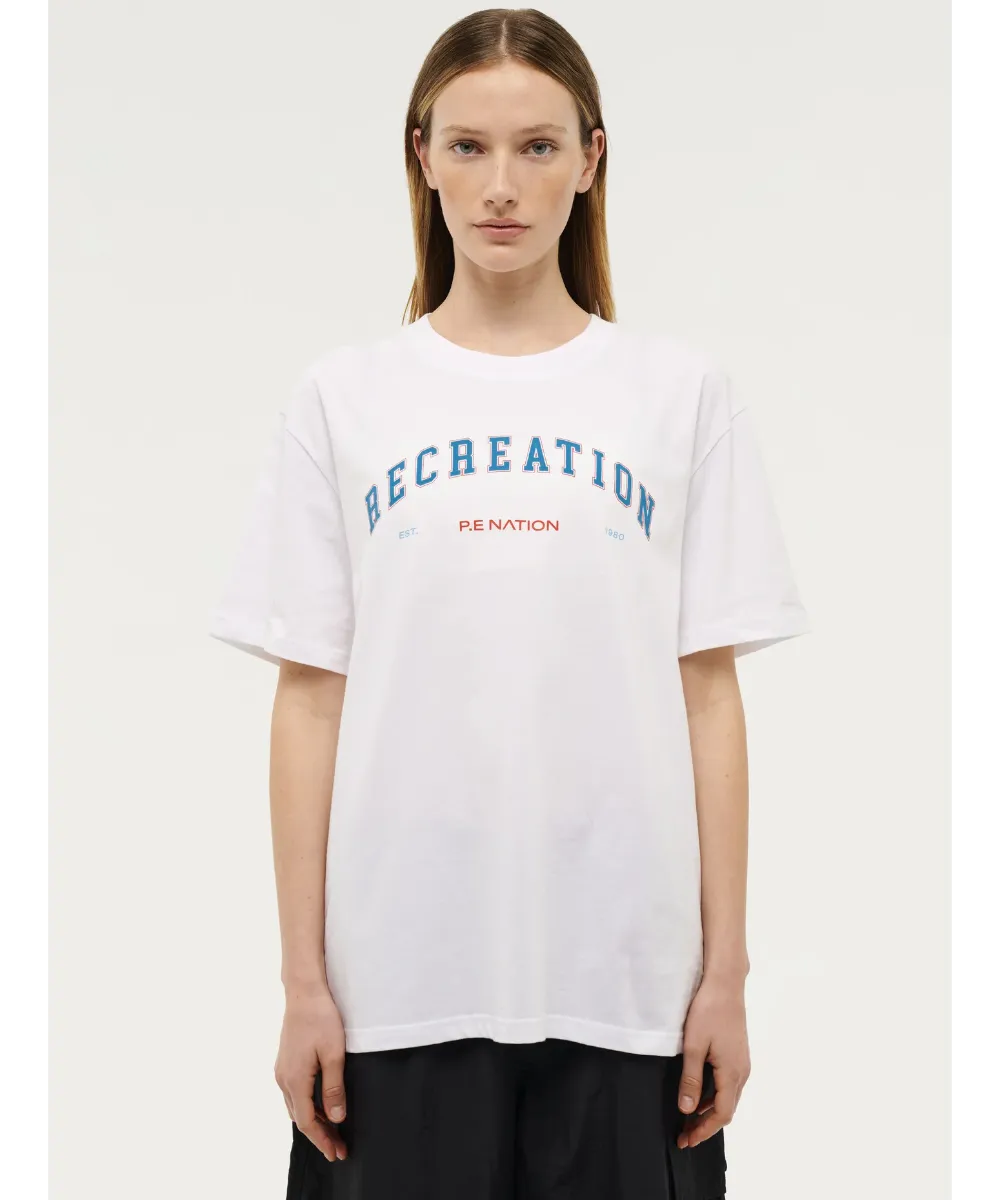 P.E Nation Heyward SS Tee (Optic White)