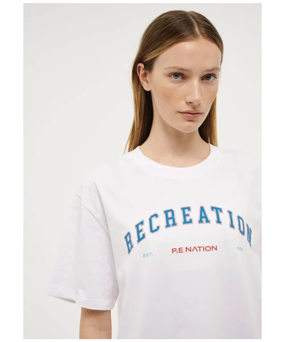 P.E Nation Heyward SS Tee (Optic White)