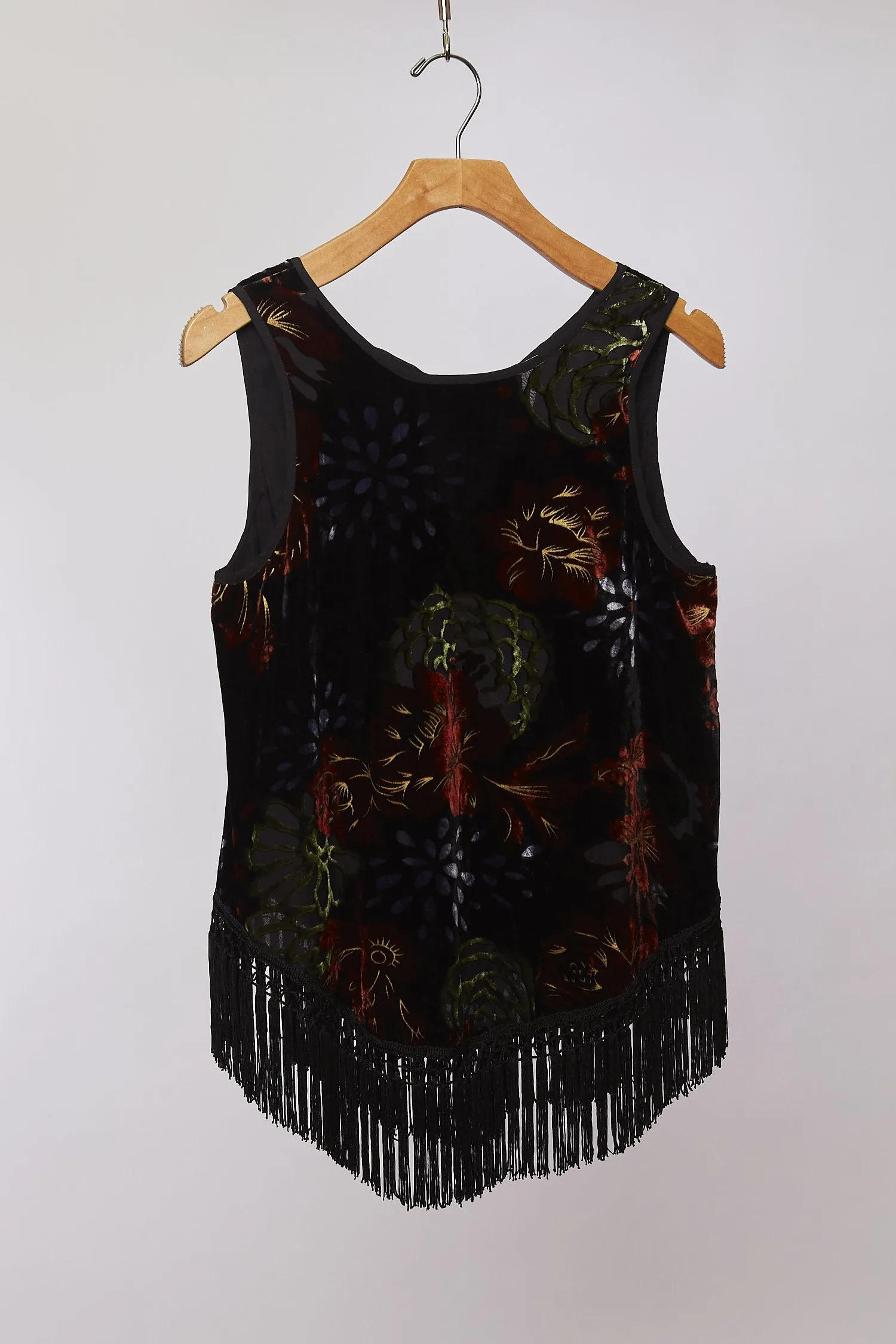 ROMANTIC BURNOUT FRINGE TOP