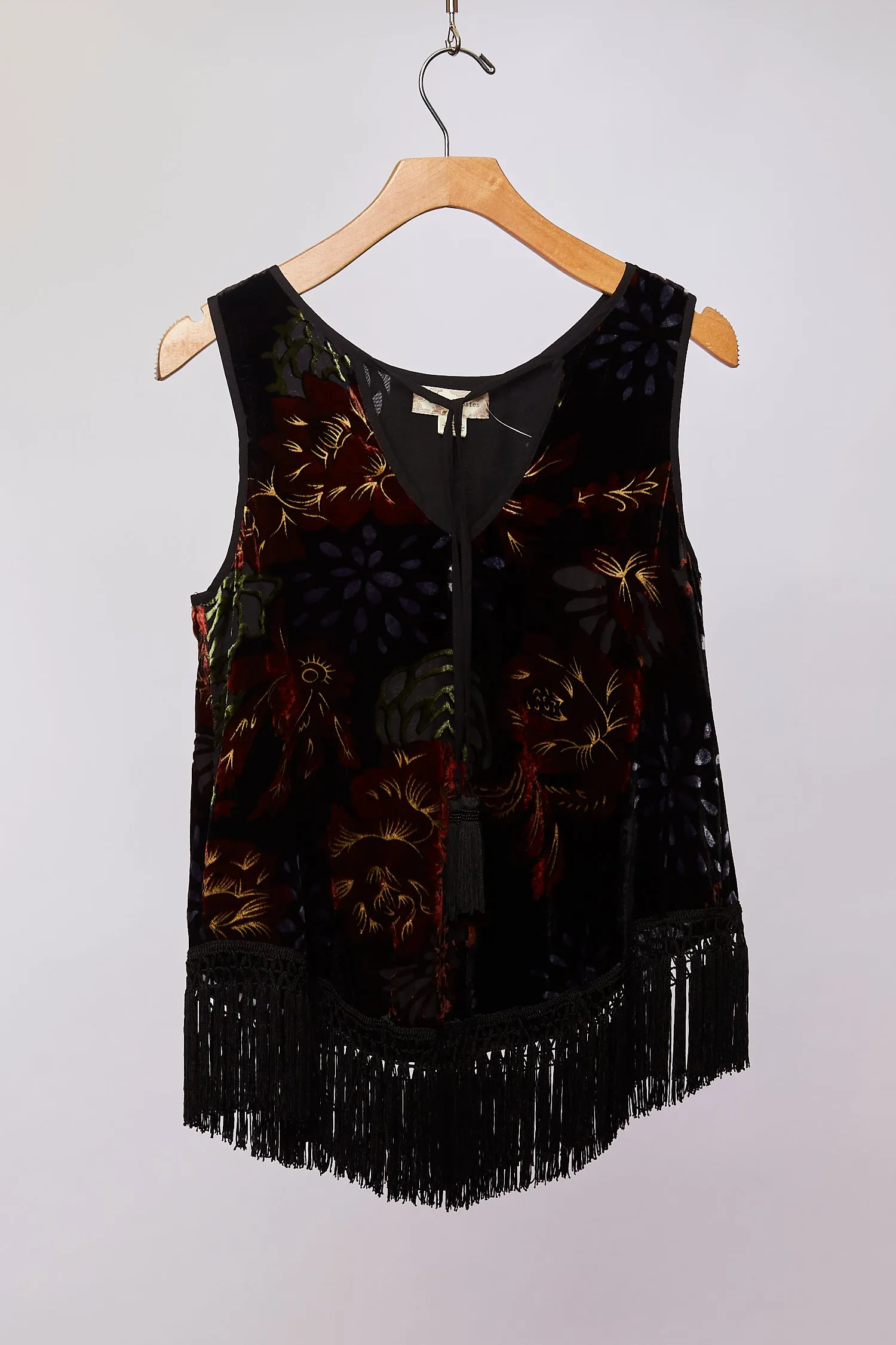 ROMANTIC BURNOUT FRINGE TOP