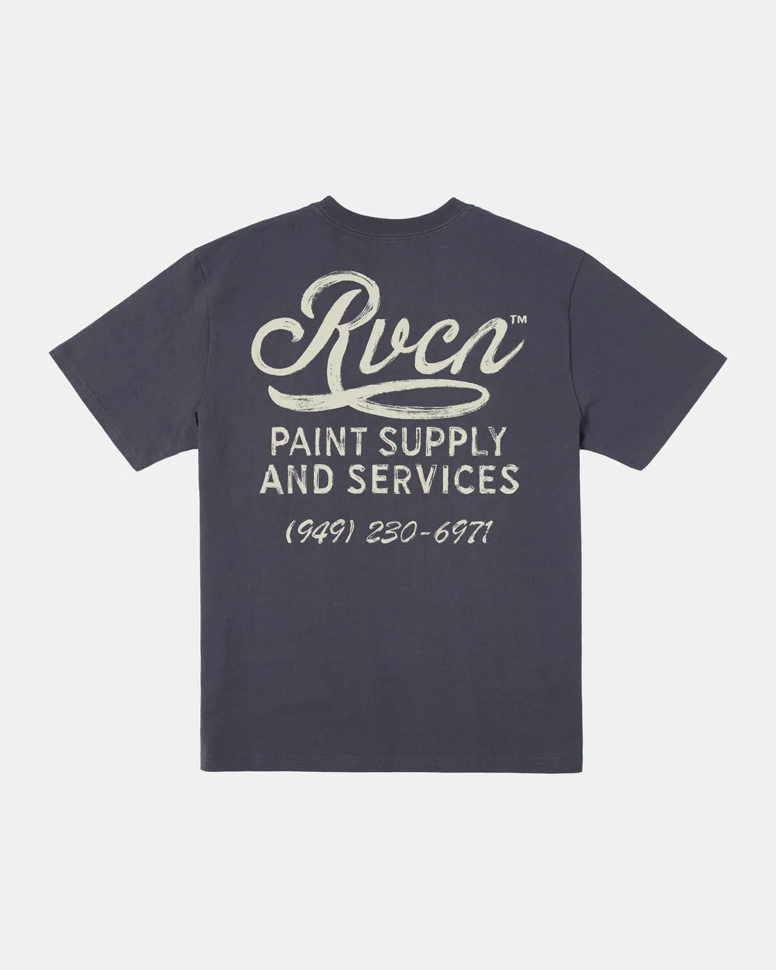 RVCA Paint Supply T-Shirt - Garage Blue