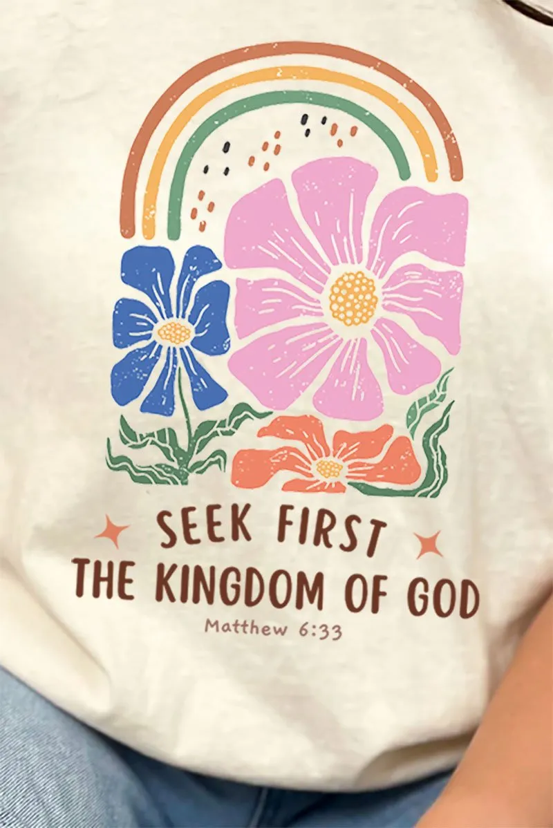 Seek First Short Sleeve Relaxed Fit T-Shirt