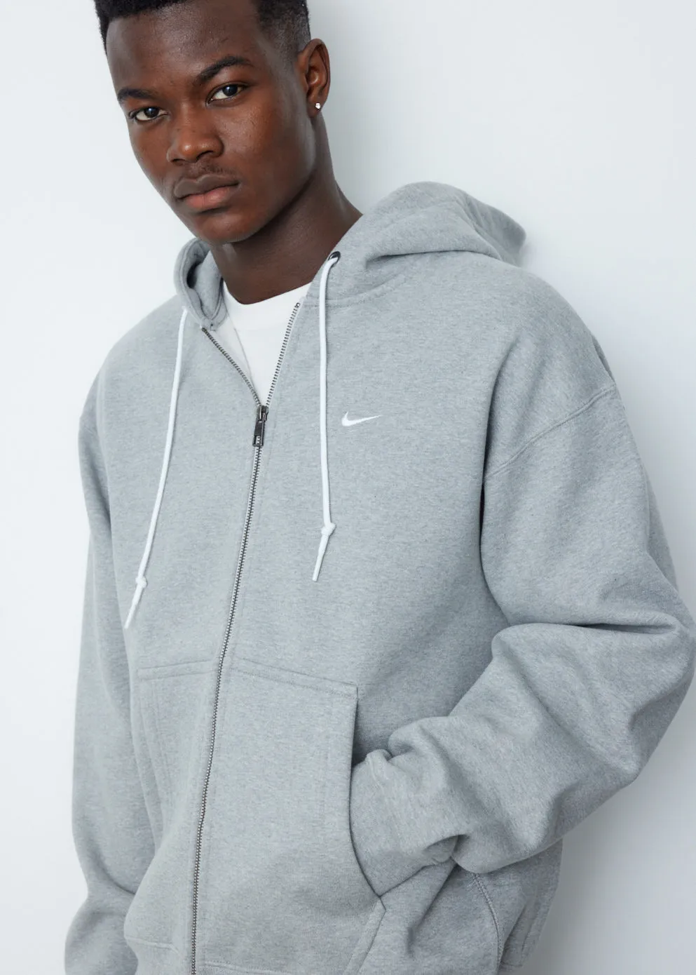 Solo Swoosh HW Full Zip Hoodie