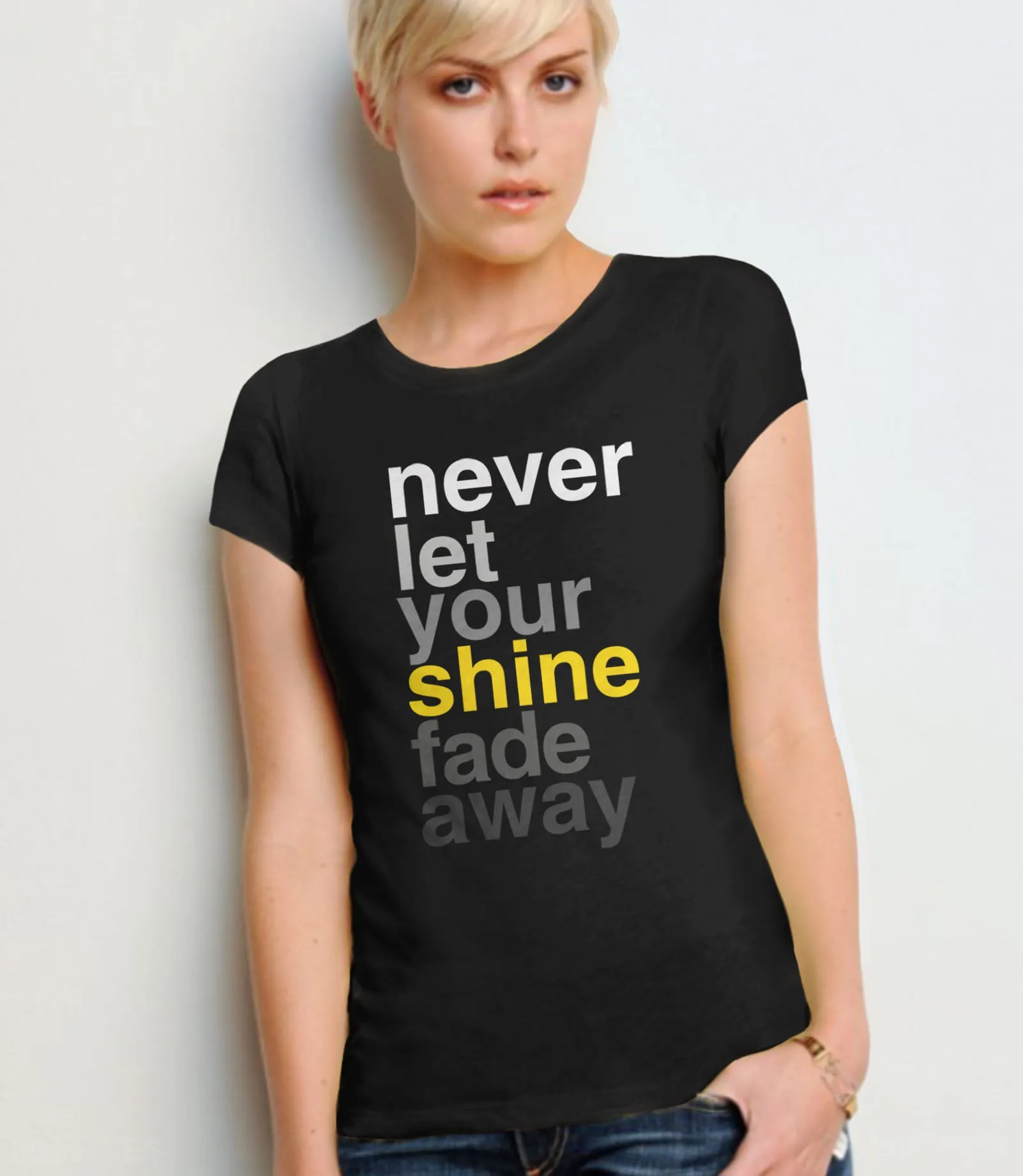 Statement Shirt with Saying