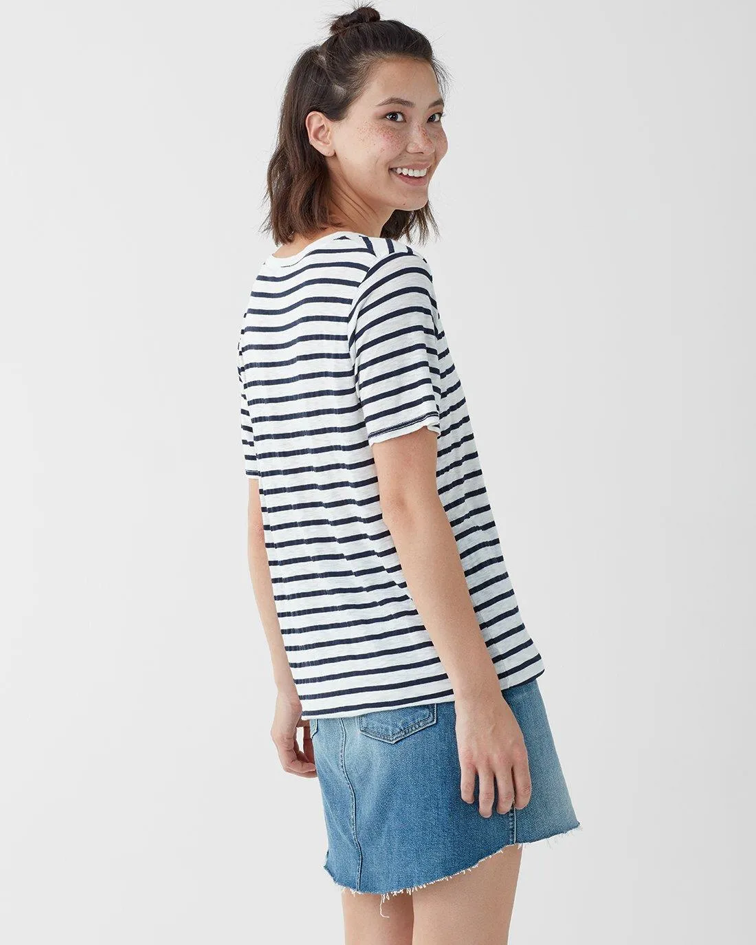 The Striped Boyfriend Tee