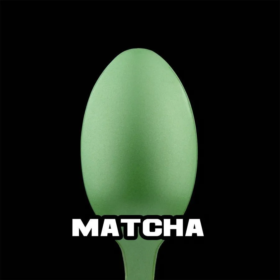 Turbo Dork: Matcha Metallic Acrylic Paint - 20ml Bottle