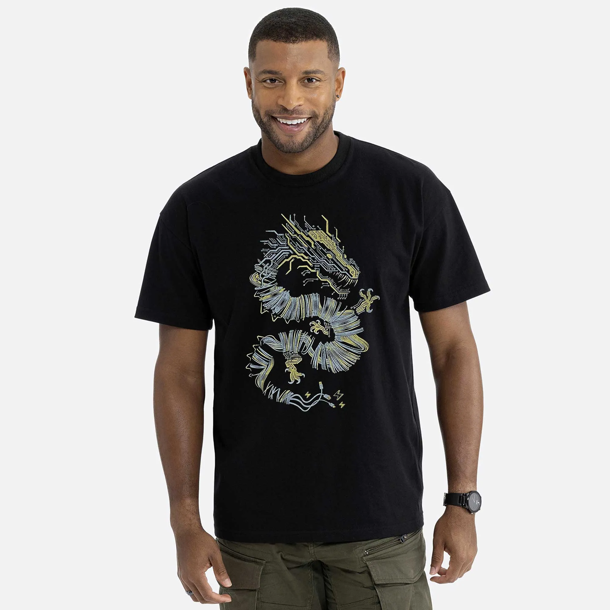 Volt Dragon Heavyweight T-shirt